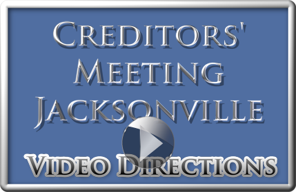 Video How to Get to the Bankruptcy Creditors Meeting in Jacksonville, animated map and photos ease the stress of travel to this important meeting in an unfamiliar large city