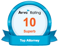 Avvo.com awards Attorney Eric S. Ruff a top rating of 10.0, Superb, Top Attorney