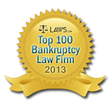 Top 100 Bankruptcy Law Firm Award to Eric S. RUff